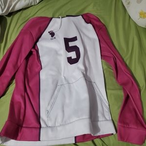 Haikyuu jersey hoodie